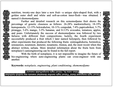 Image of word doc, described in text of story below.